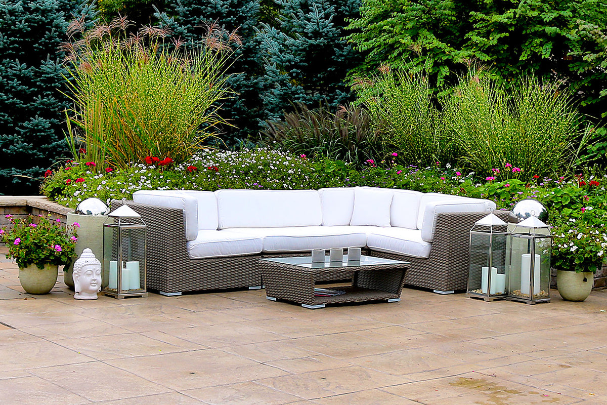 Sunbrella wicker patio deals furniture