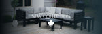 Adorna ~ Modern Recycled Plastic Outdoor Patio Furniture Collection
