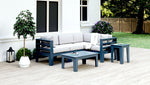 Grey Recycled Plastic Patio Furniture Sectional Adorna Slate Classque WickerPark