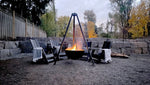 WickerPark Frontier Fire Pits Cauldron Urban Rancher 24 inch