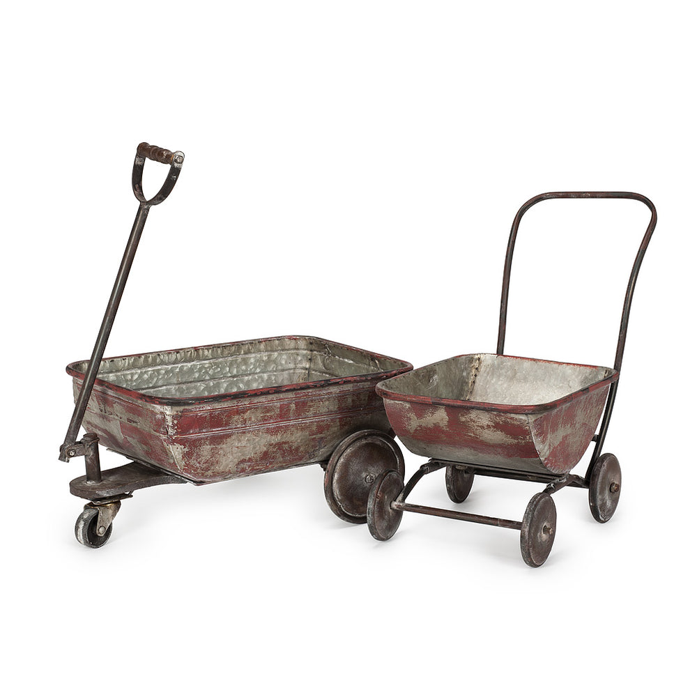 
                
                    Load image into Gallery viewer, Wagon Push Planter - Small
                
            